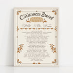 Cardamom Bread Recipe Print