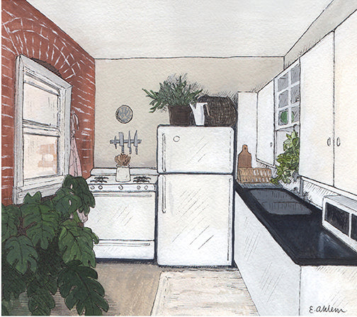 Kitchen Portrait: LA Apartment
